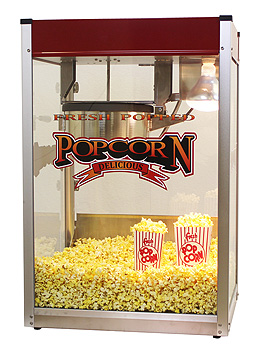 Paragon Popcorn Cart for Theater Pop 4oz Popper